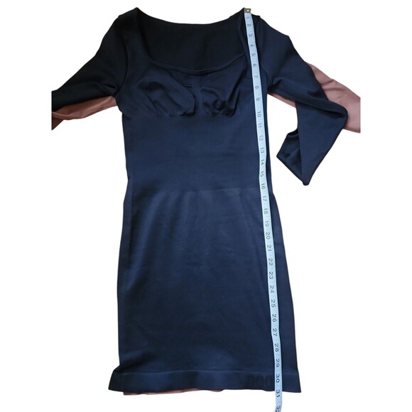 OQQ Blogger Fave Snatched Waist Shaper Mini Dress Black Brown Bundle Size S - Picture 12 of 12